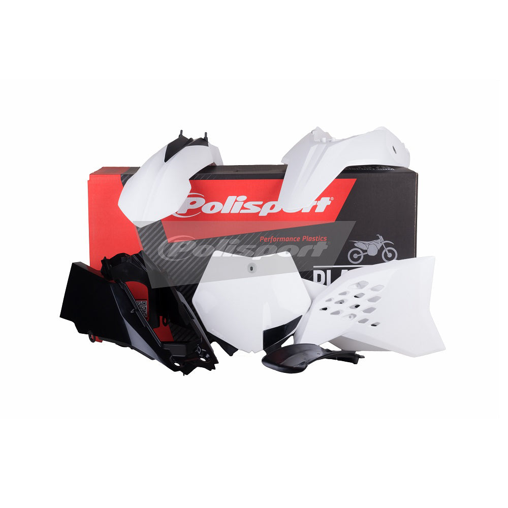 Polisport Plastics Box Kit For KTM SX 65 White 2012-2015